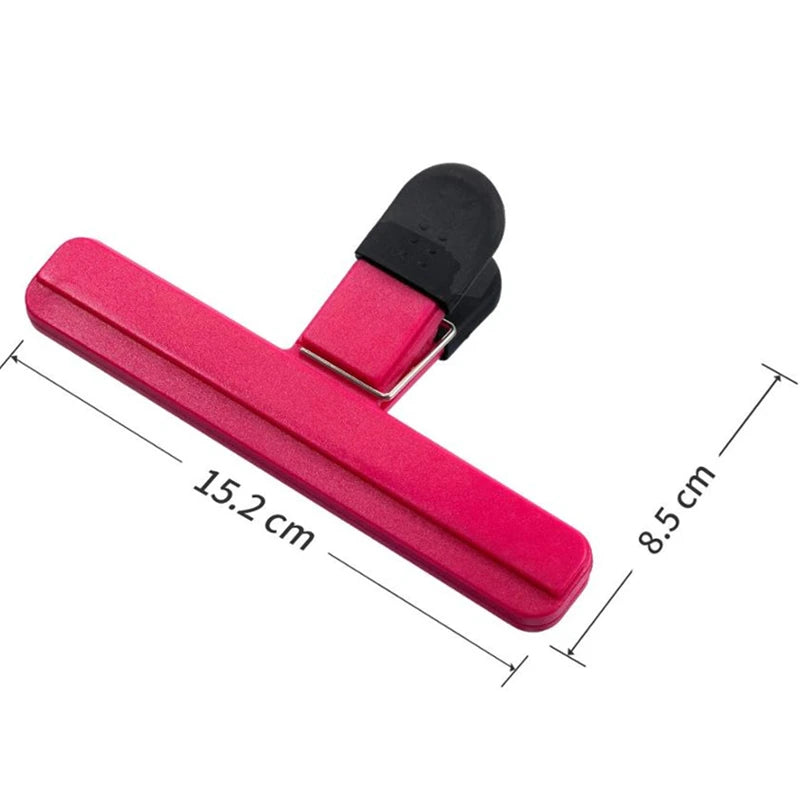 Portable Bag Clips Kitchen Storage Food Snack Seal Sealing Bag Clips Sealer Clamp Plastic Tool Kitchen Organization Accessories