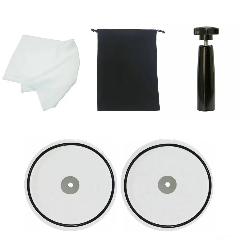 Label Saver Cleaner LP Vinyl Record Cleaning Protective Clip Player Accessories