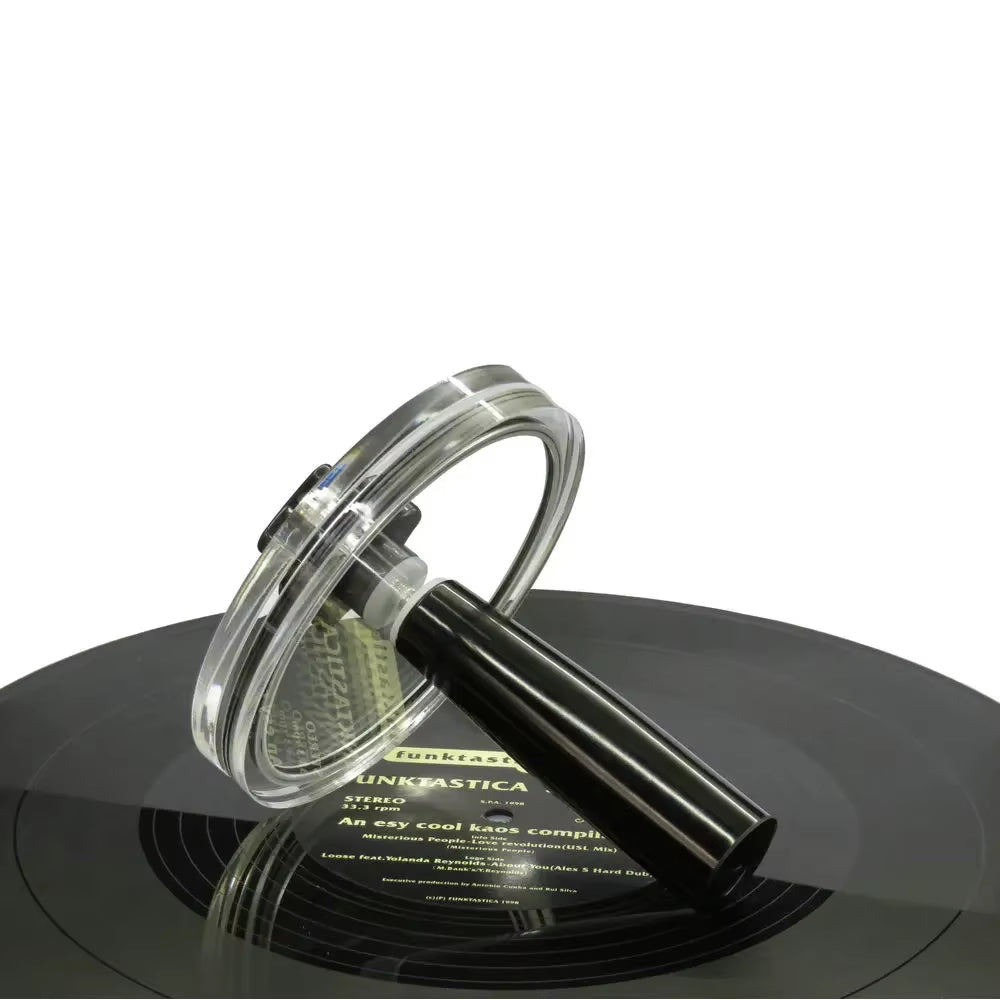 Label Saver Cleaner LP Vinyl Record Cleaning Protective Clip Player Accessories