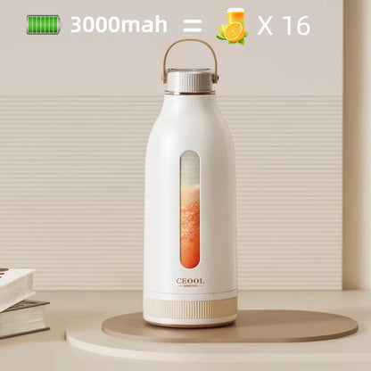 New Electric Blender Juicer USB Fast Rechargeable Mixer Fresh Fruit Grinder Portable Multifunction Cup Shakes Smoothie Maker