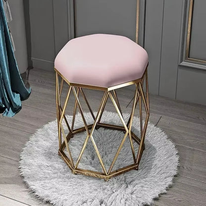 Modern Simple Dressing Stool Subnet Red Makeup Stool Light Luxury Nail Scrubbing Chair Bedroom Nordic Girl Dining Stool